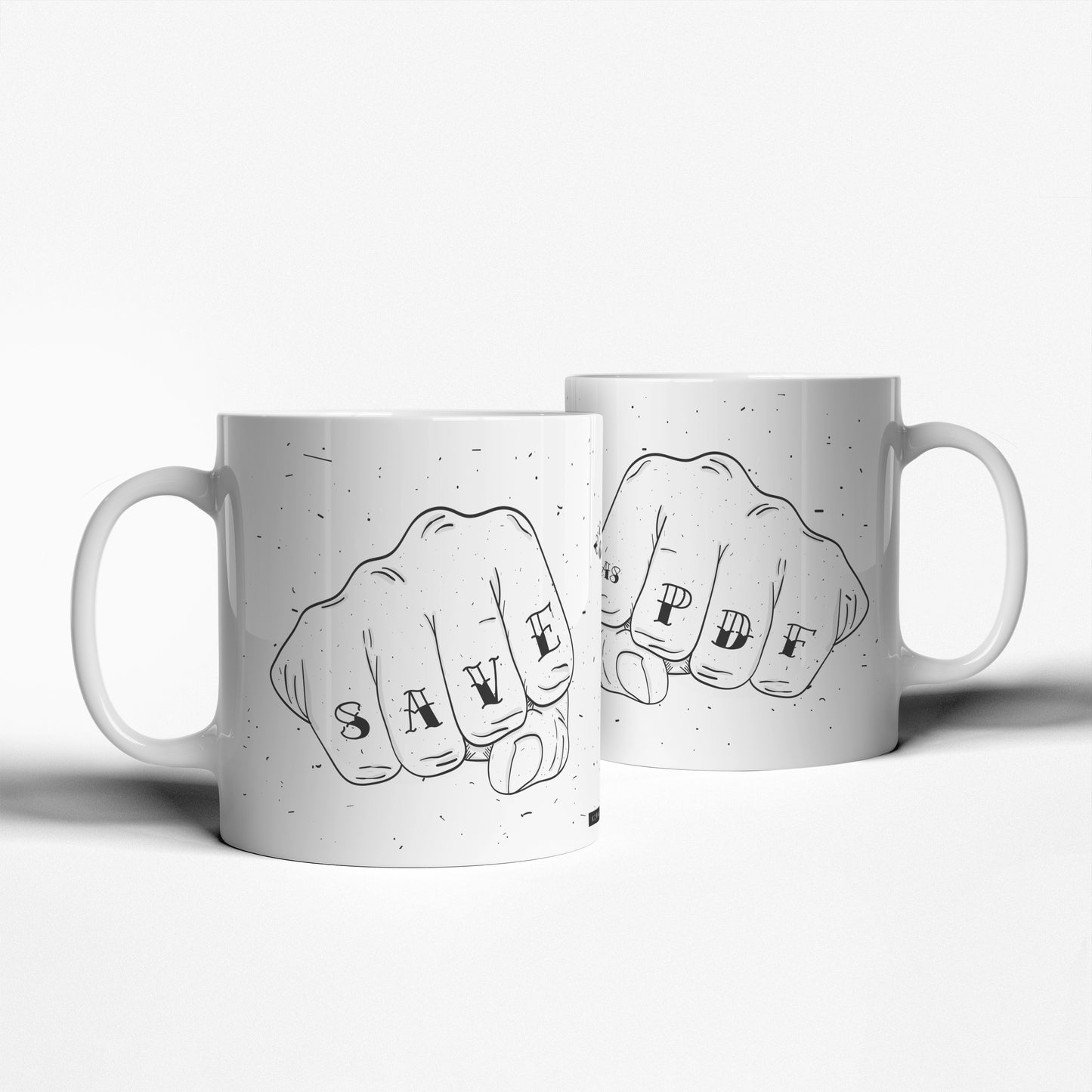 Mug Tough Life - Save as PDF